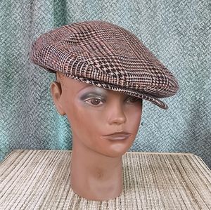 Vintage wool "newsie" large